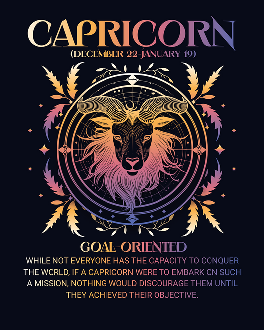 Capricorn / Zodiac Sign Tote Bag