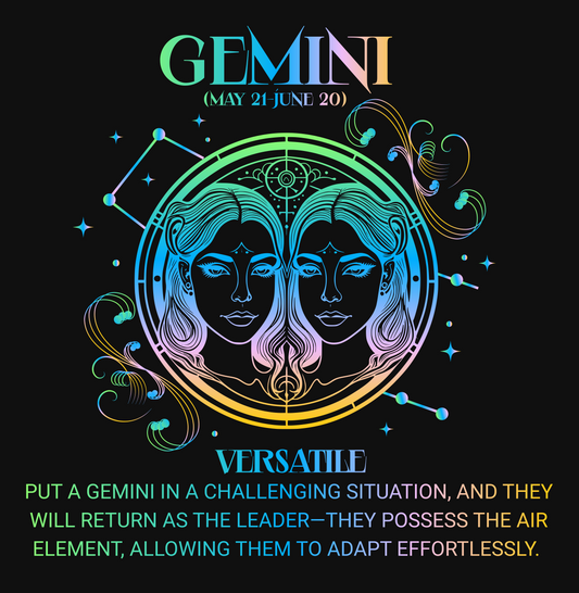 Gemini / Zodiac Sign Tote Bag