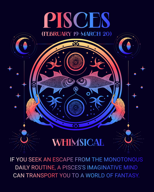 Pisces / Zodiac Sign Tote Bag