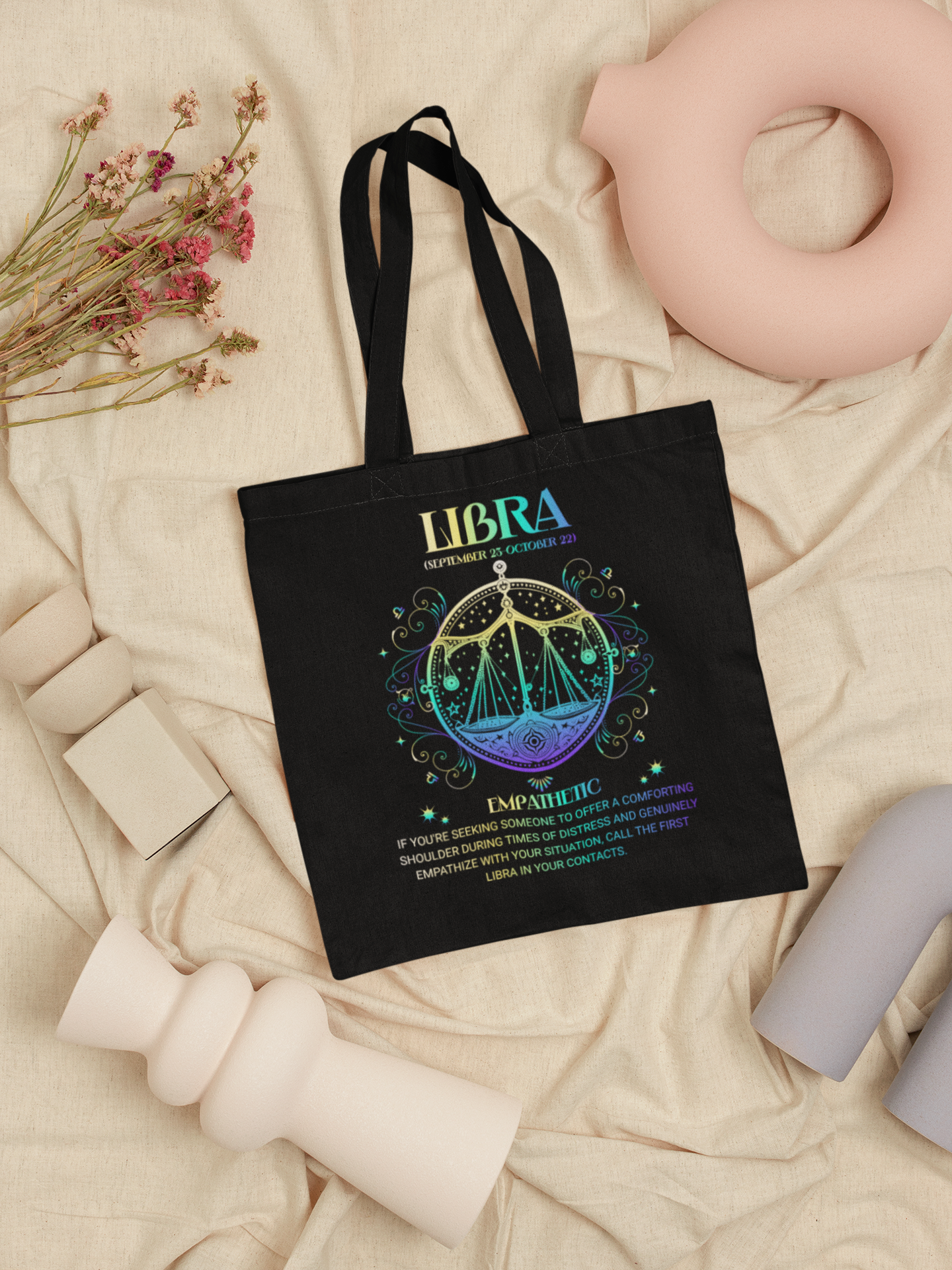 Libra / Zodiac Sign Tote Bag