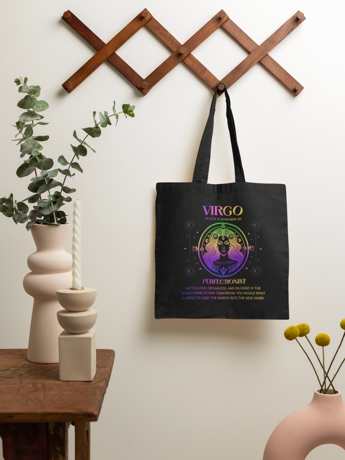 Virgo / Zodiac Sign Tote Bag