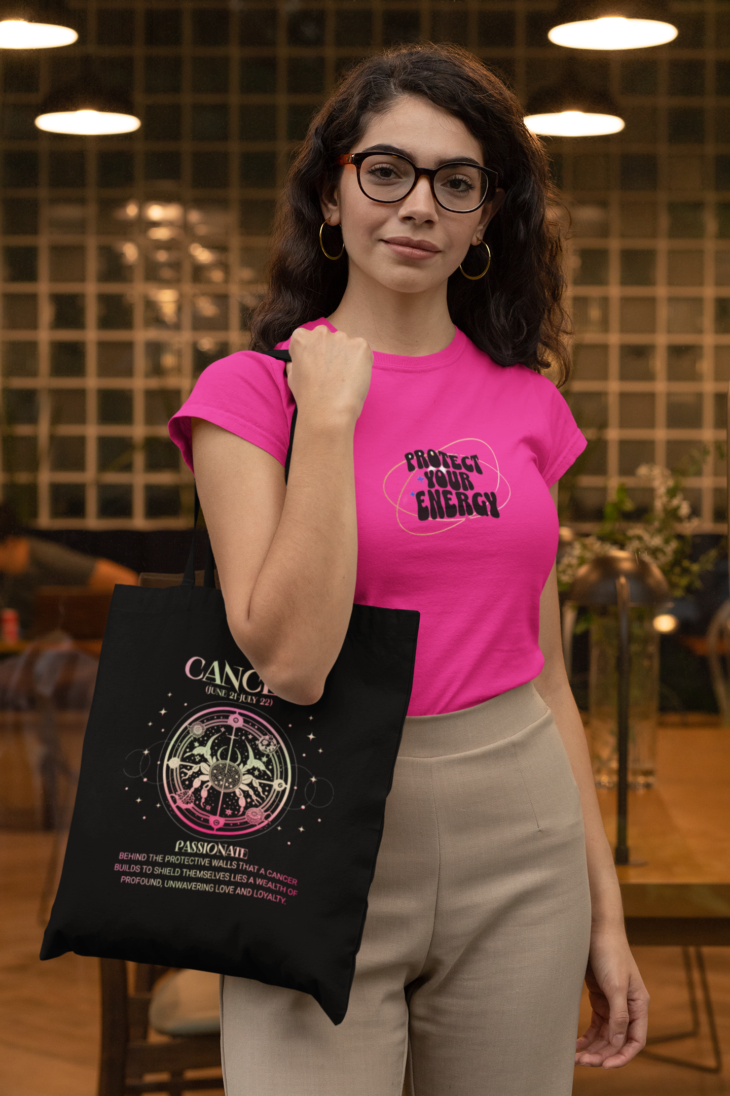 Cancer / Zodiac Sign Tote Bag