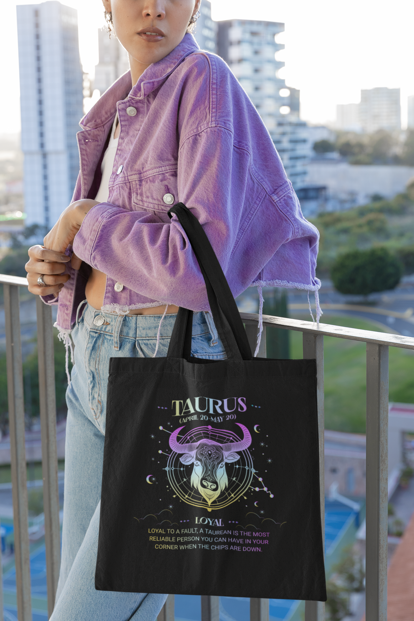 Taurus / Zodiac Sign Tote Bag