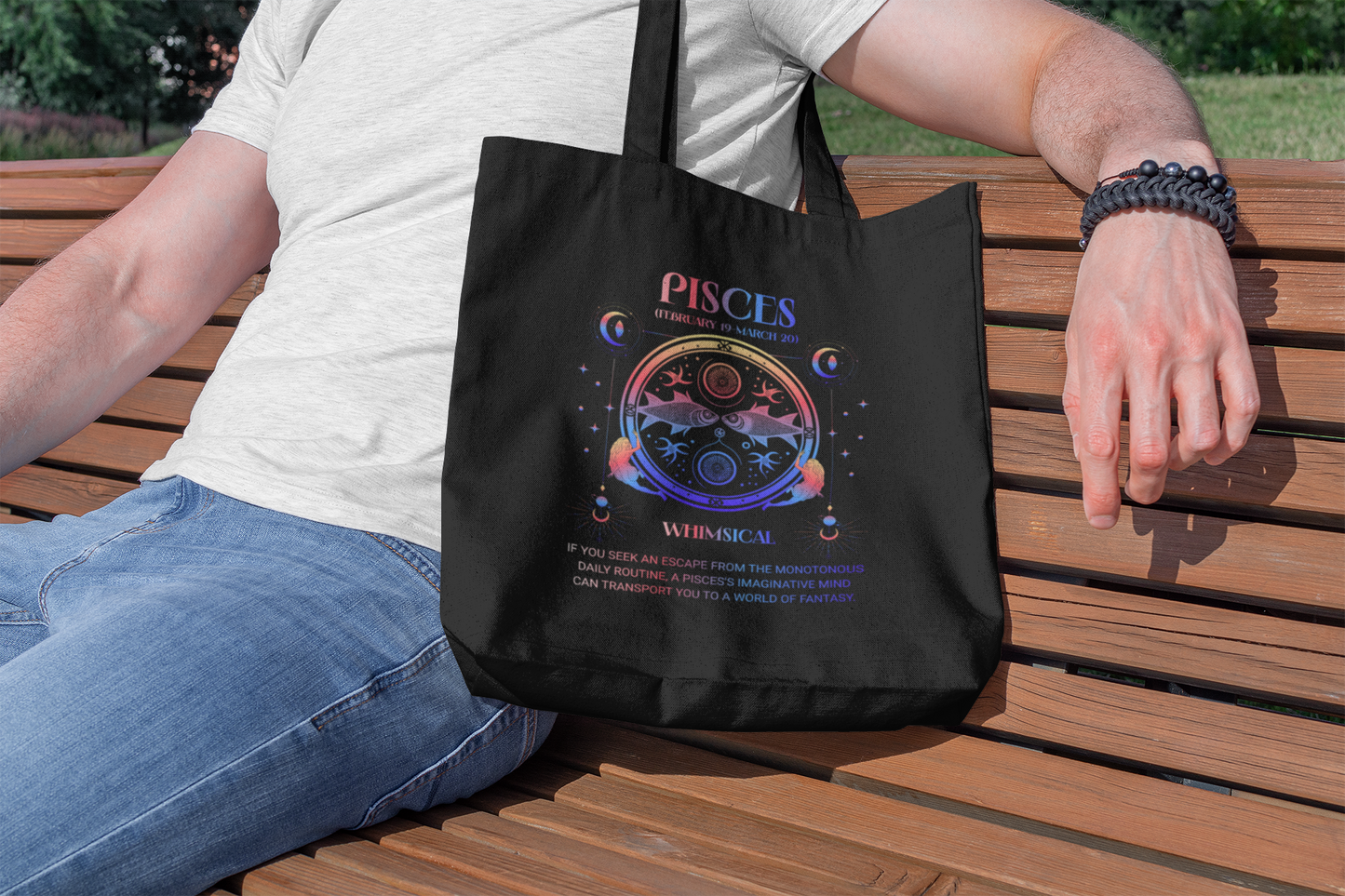Pisces / Zodiac Sign Tote Bag