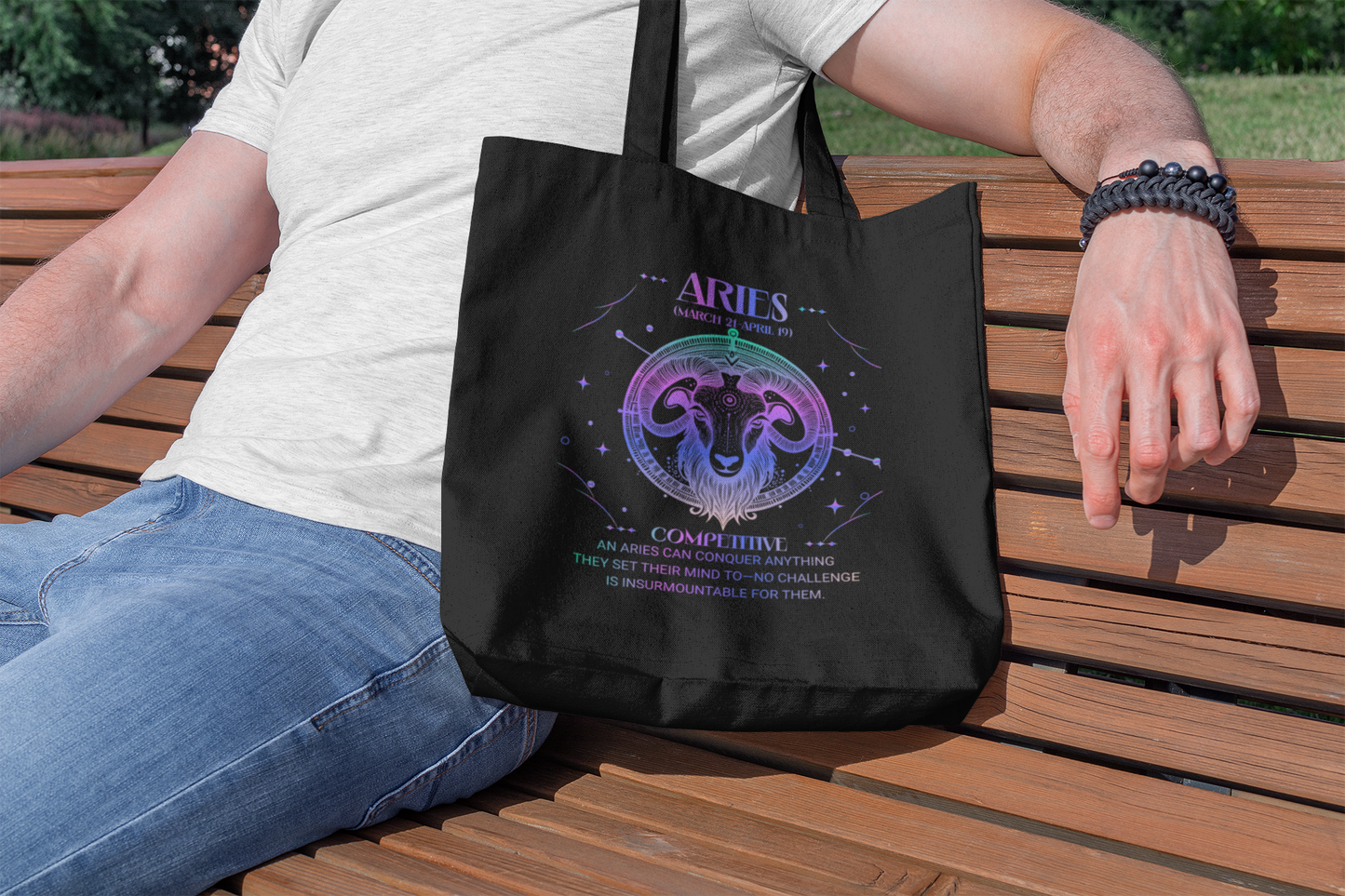 Aries / Zodiac Sign Tote Bag