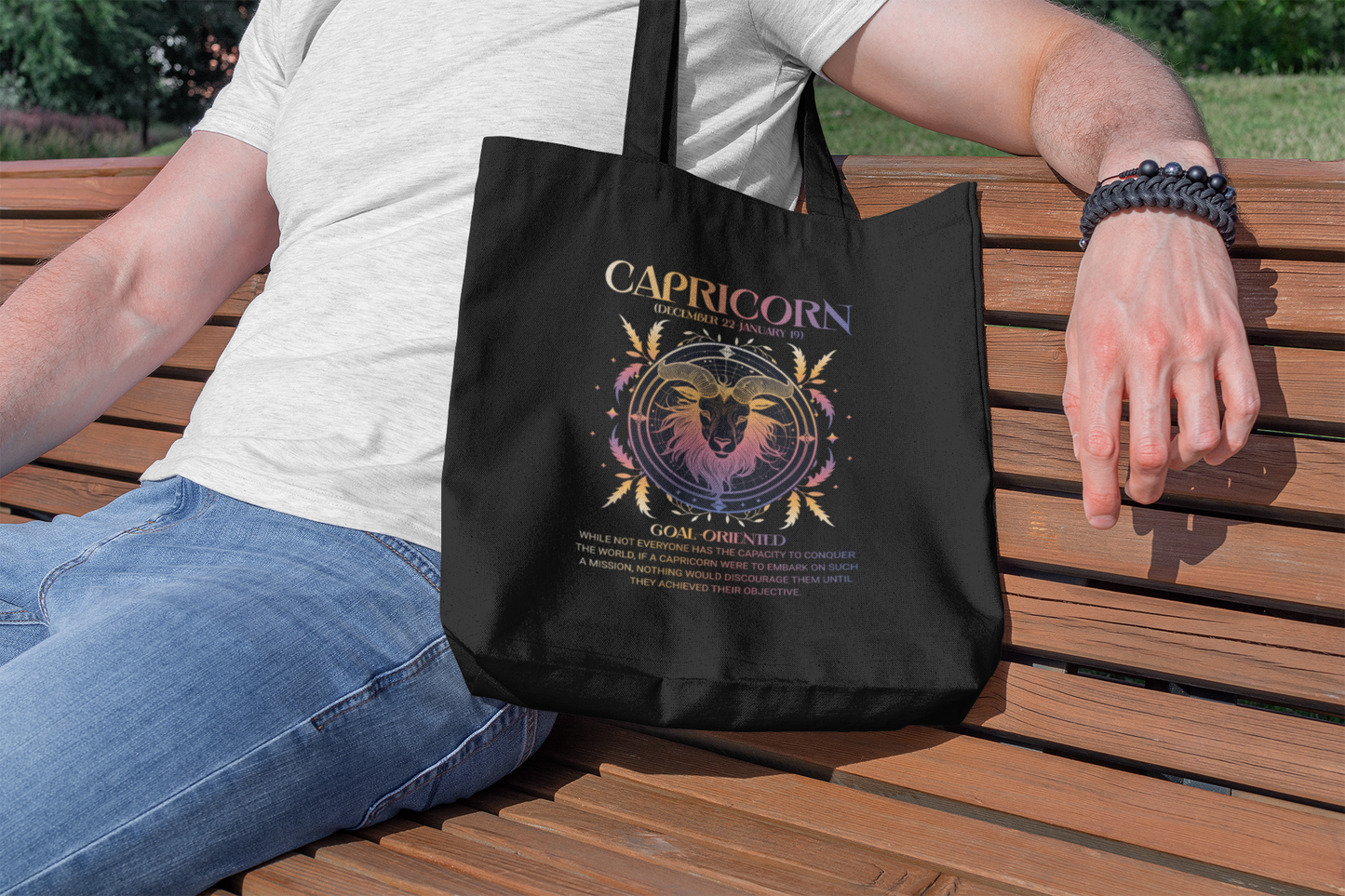 Capricorn / Zodiac Sign Tote Bag