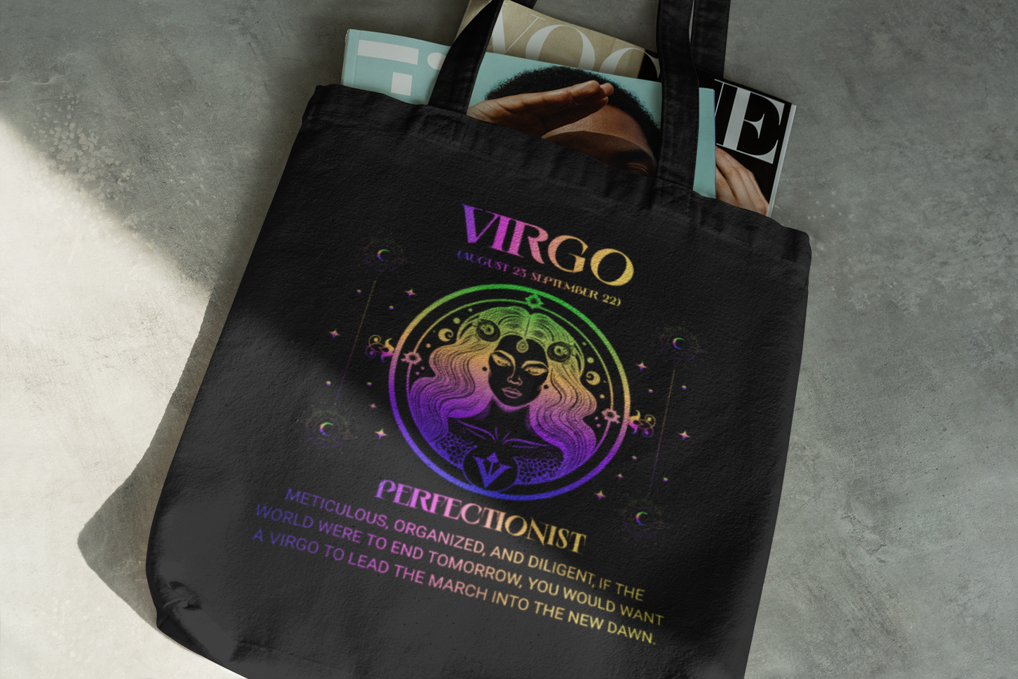 Virgo / Zodiac Sign Tote Bag