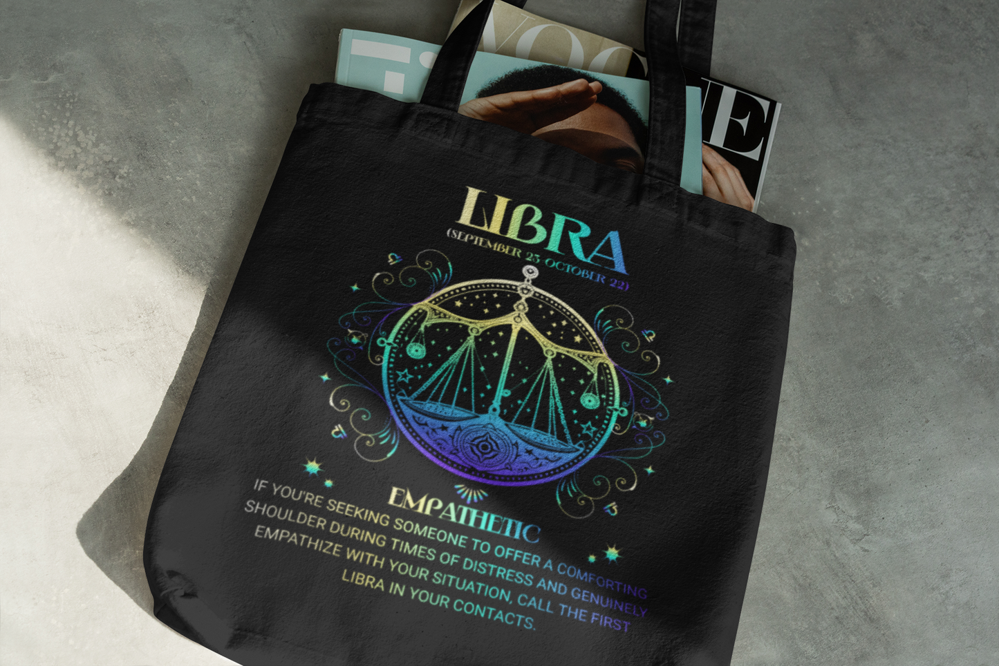 Libra / Zodiac Sign Tote Bag