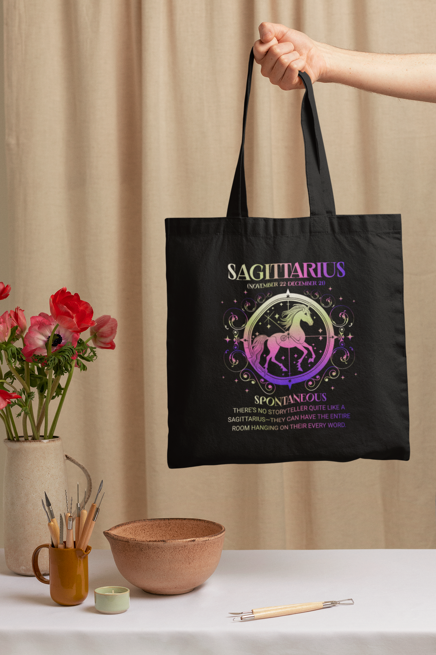 Sagittarius / Zodiac Sign Tote Bag