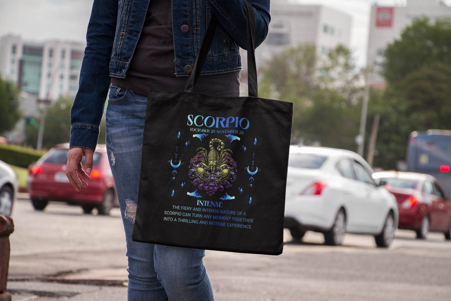 Scorpio / Zodiac Sign Tote Bag