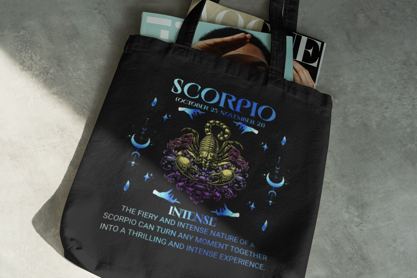 Scorpio / Zodiac Sign Tote Bag